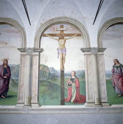 Crucifixion by Pietro Perugino